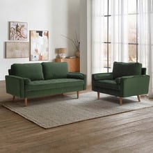 Stockholm Velvet Armchair